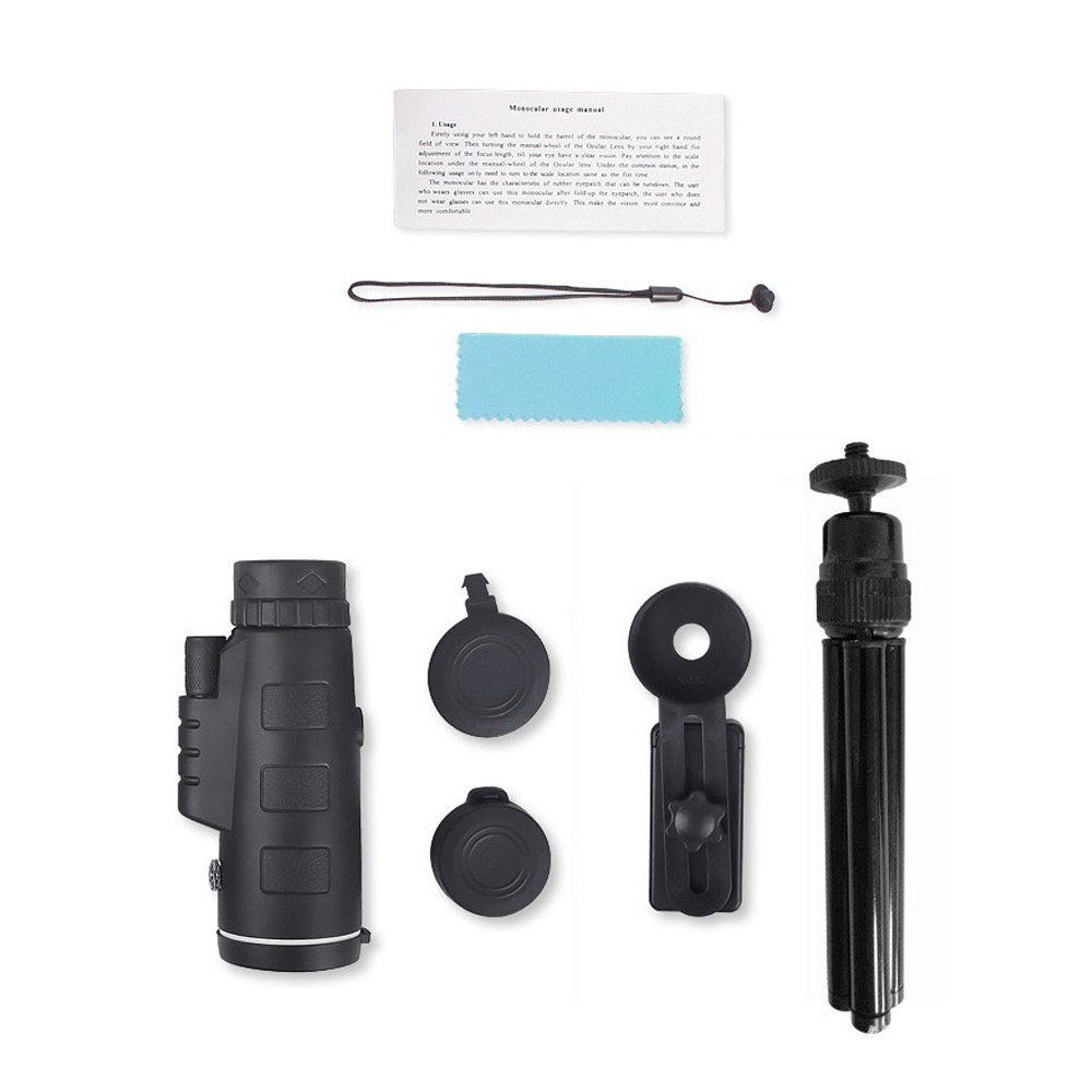 Monocular Night Vision - Zoom Teleskop Tek Gözlü Dürbün Akıllı