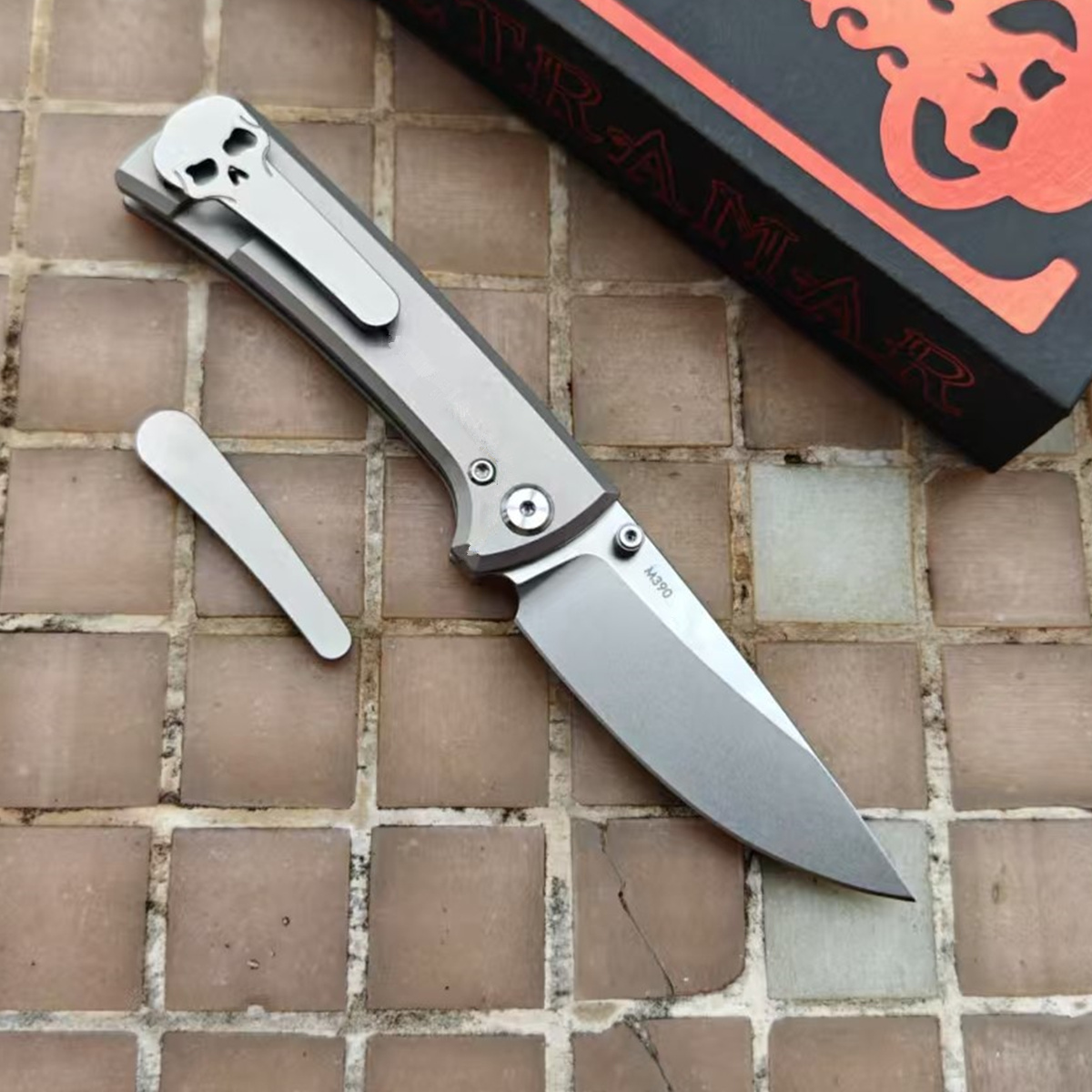 Outdoor Hunting Logo - Chaves RCK9 Ultramar Seramik Rulmanlı Titanyum