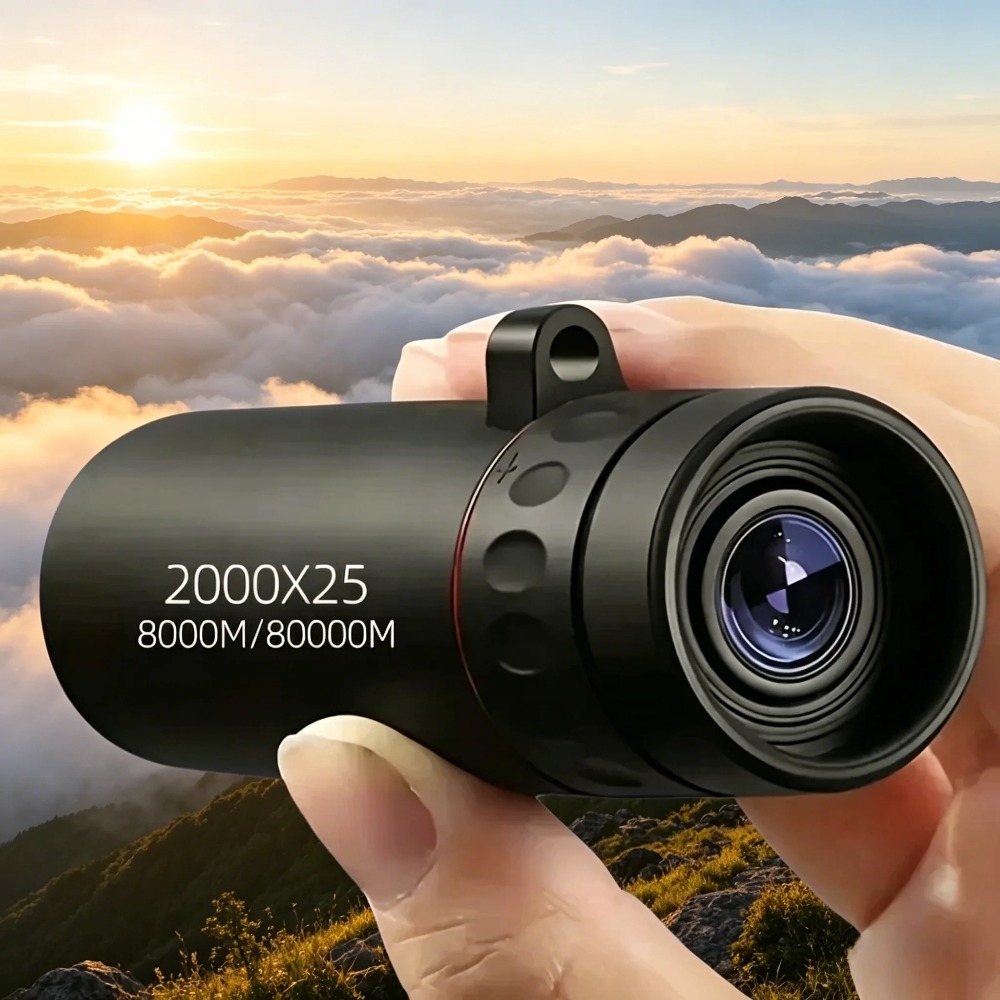 Monocular Night Vision - 2000X25 Düşük Işıkta Gece Görüşlü Monoküler