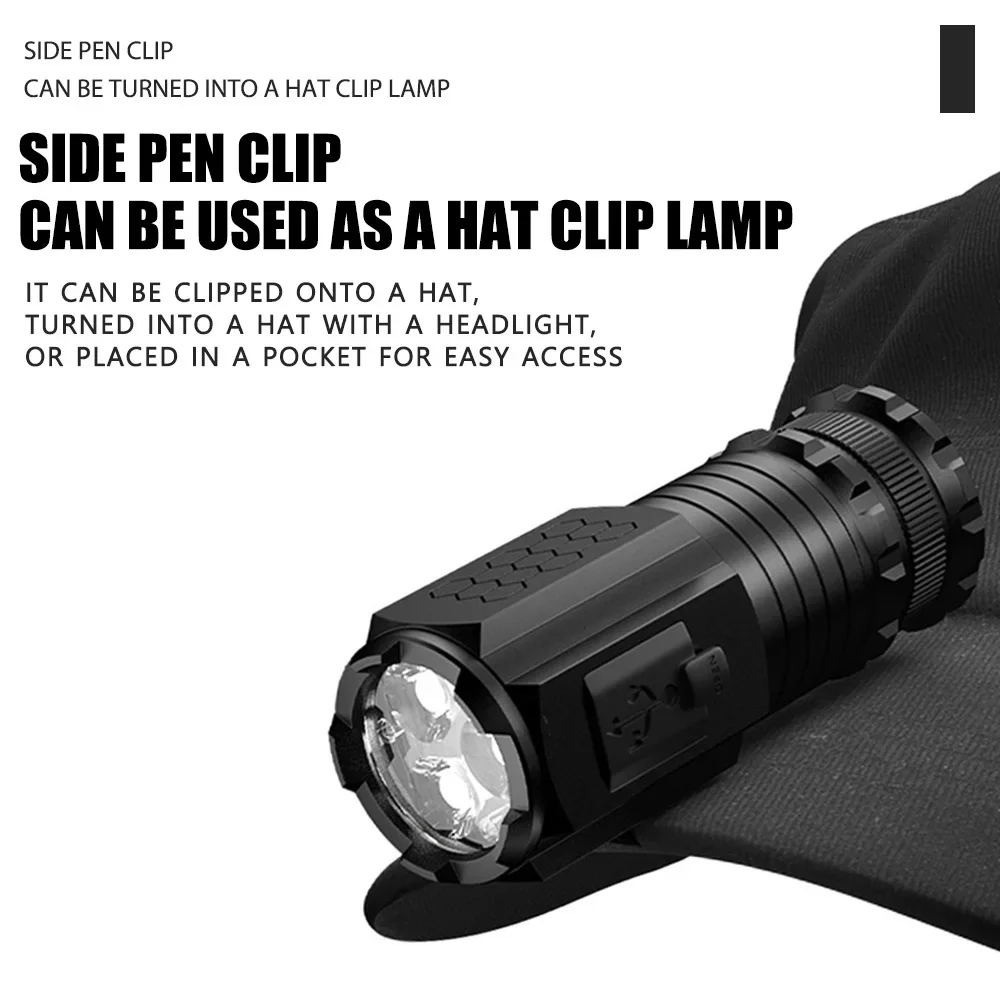 Güçlü Mini LED El Feneri Süper - Tactical Flashlight Rechargeable incelemesi ve fiyatı