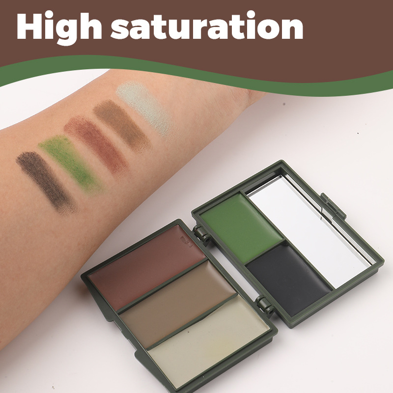5 Renkli Orman Kamuflajı-Compa - Camo Face Paint incelemesi ve fiyatı