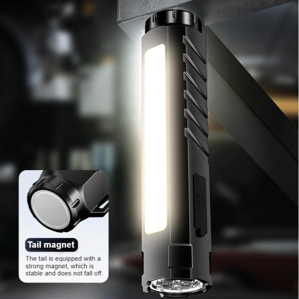 Taktik El Feneri Tip-c Şarj Ed - Tactical Flashlight Rechargeable incelemesi ve fiyatı