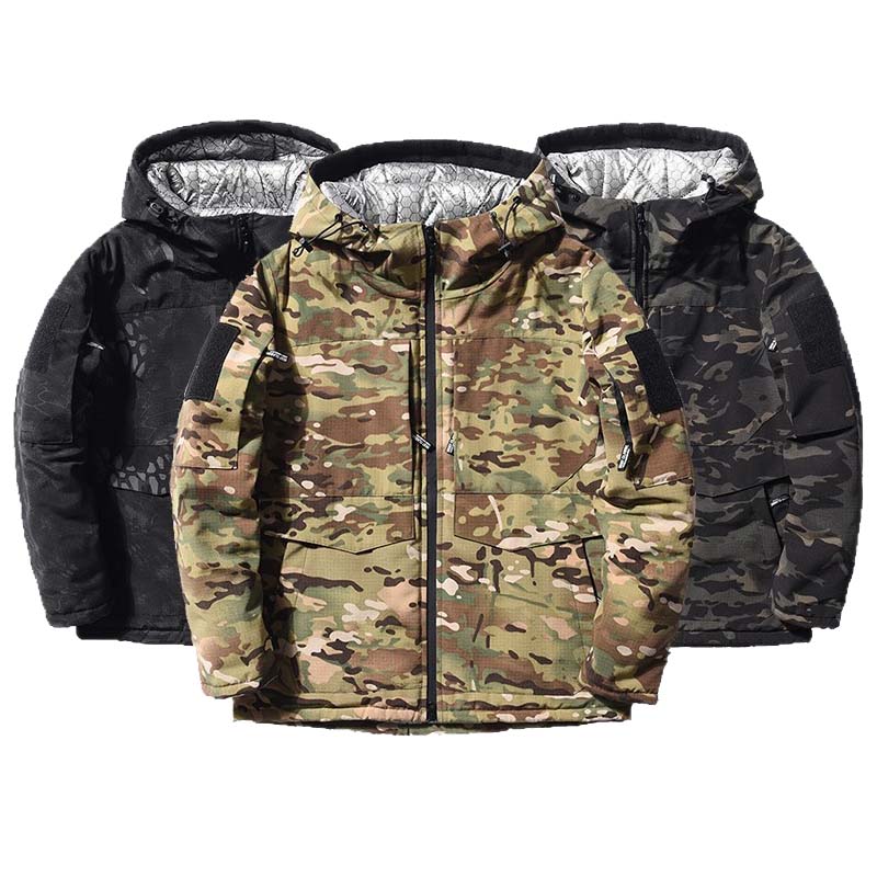 Erkekler Isıtma Parkas Taktik  - Outdoor Hunting Coat incelemesi ve fiyatı