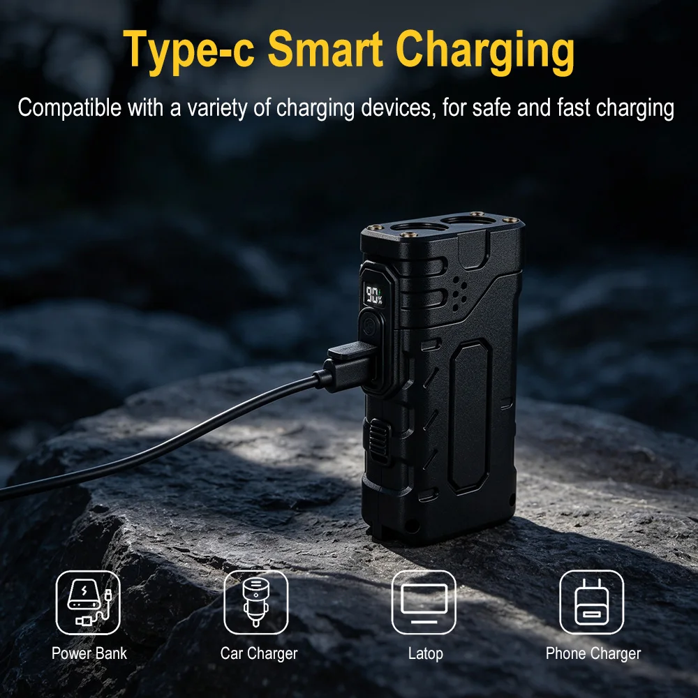 BORUIiT El Kranklı EDC LED Fen - Hunting Fishing Outdoor incelemesi ve fiyatı