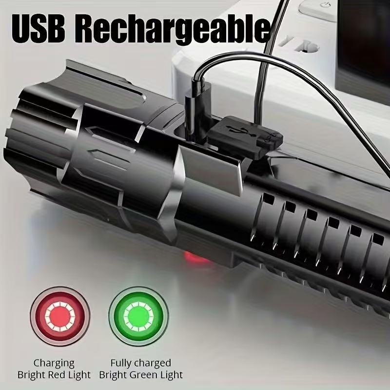 Yeni Yüksek Güçlü Led El Fener - Hunting Fishing Outdoor incelemesi ve fiyatı