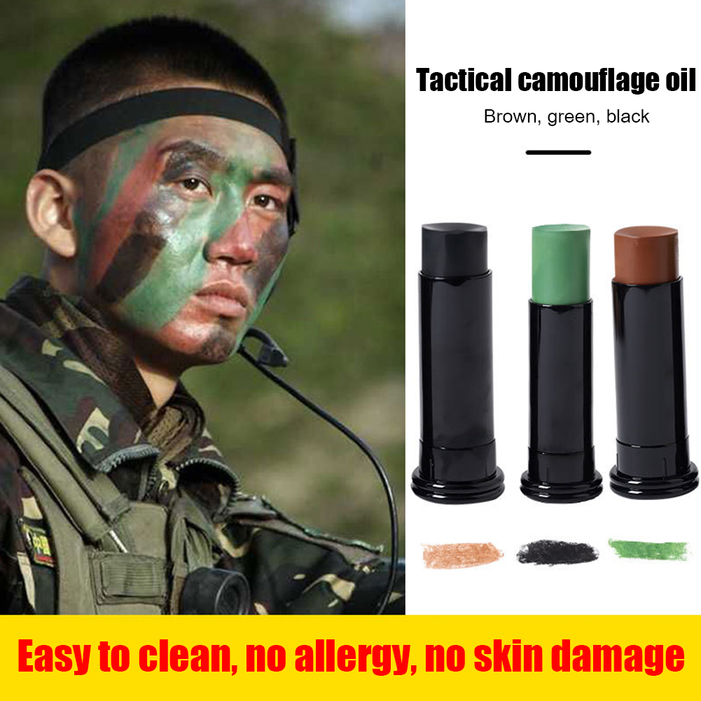 3 adet askeri askeri kamuflaj  - Camo Face Paint incelemesi ve fiyatı