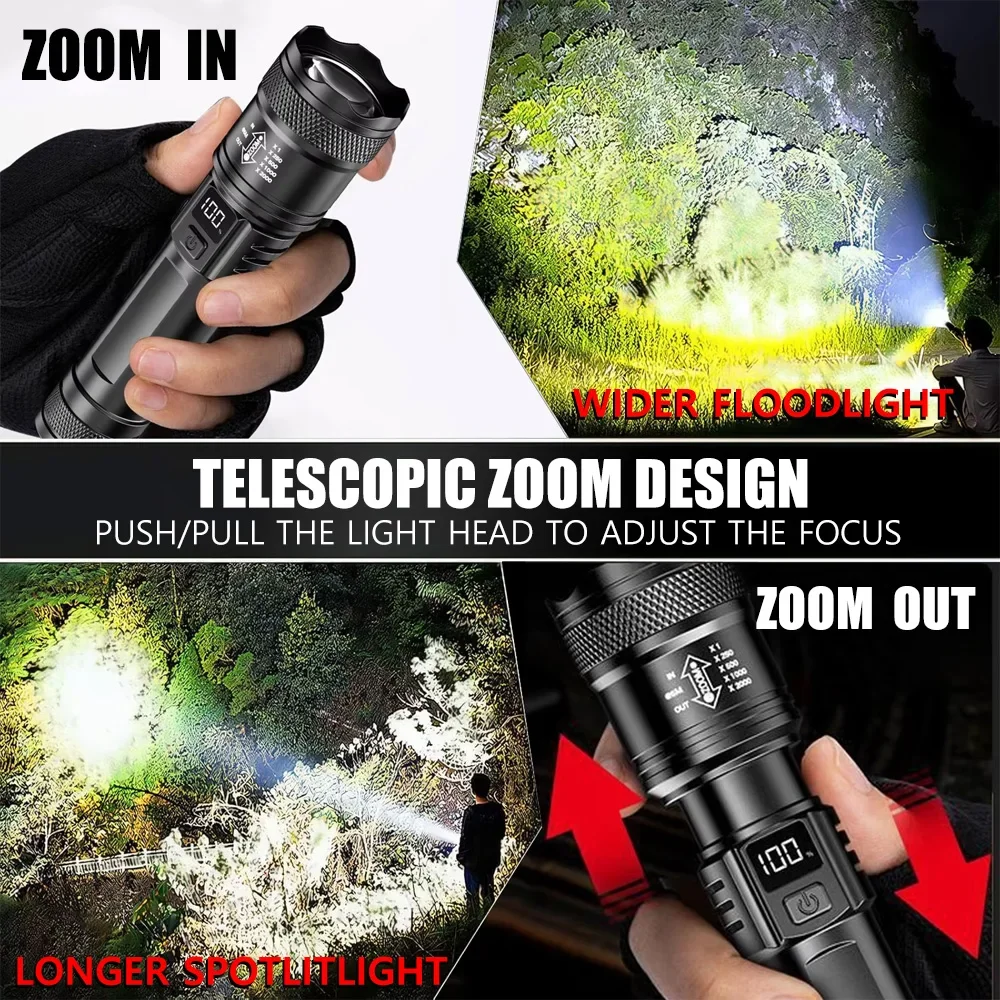 Şarj Edilebilir LED El Feneri  - Tactical Flashlight Rechargeable incelemesi ve fiyatı