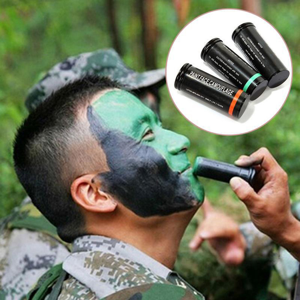 3 adet Camo yüz boyası cilt do - Camo Face Paint incelemesi ve fiyatı